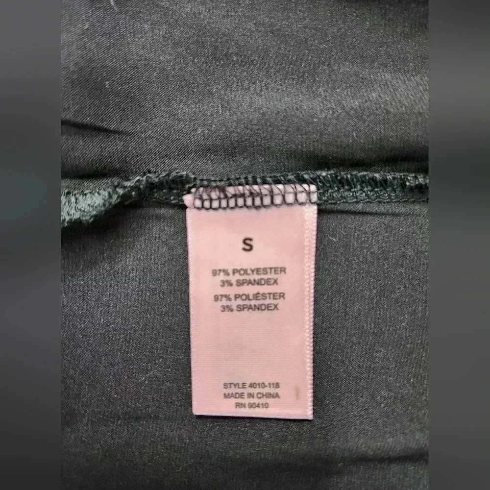 Juicy Couture Collared Slip Dress Pajamas in Black Size S - Picture 6 of 14